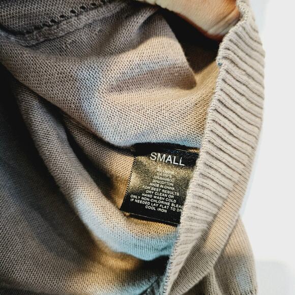 One Grey Day Back Zip Cutout Sweater - Picture 5 of 7